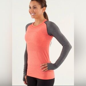 Lululemon Swifty Tech Long-sleeve Long Shirt